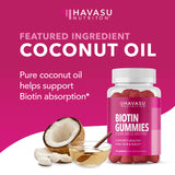 HAVASU NUTRITION Biotin Gummies 5000mcg packaging
