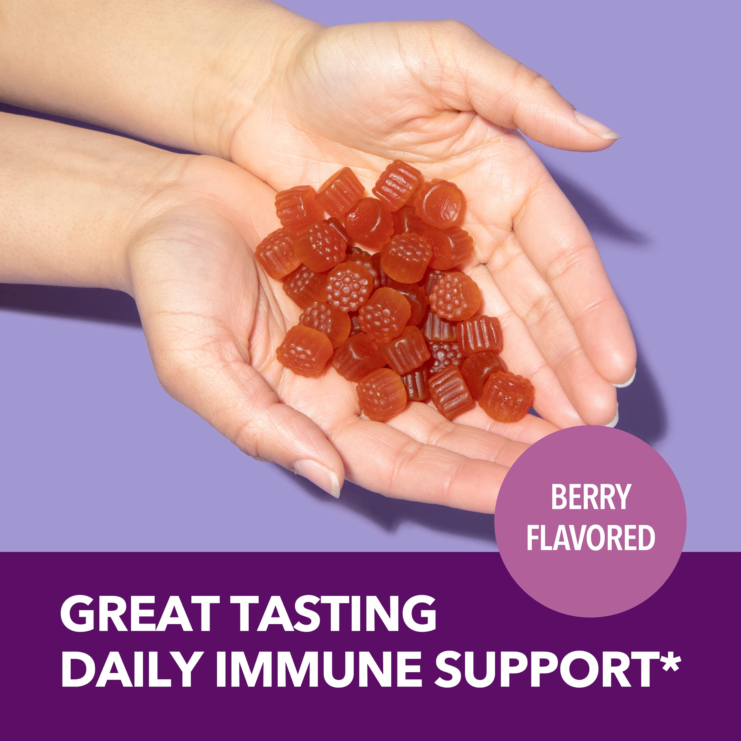HAVASU NUTRITION Elderberry Gummies back view with ingredient list