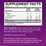 HAVASU NUTRITION Elderberry Gummies for Kids bottle side view