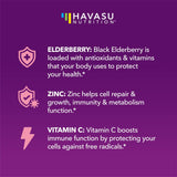 HAVASU NUTRITION Elderberry Gummies for Kids gummies on a table