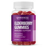 HAVASU NUTRITION Elderberry Gummies front view with packaging