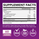 HAVASU NUTRITION Elderberry Gummies side view showing gummy texture