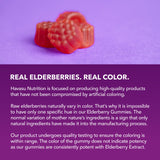 HAVASU NUTRITION Elderberry Gummies with fresh elderberries and vitamin C