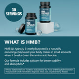 HAVASU NUTRITION HMB Supplement 2000mg capsules on a table