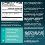HAVASU NUTRITION HMB Supplement 2000mg side view