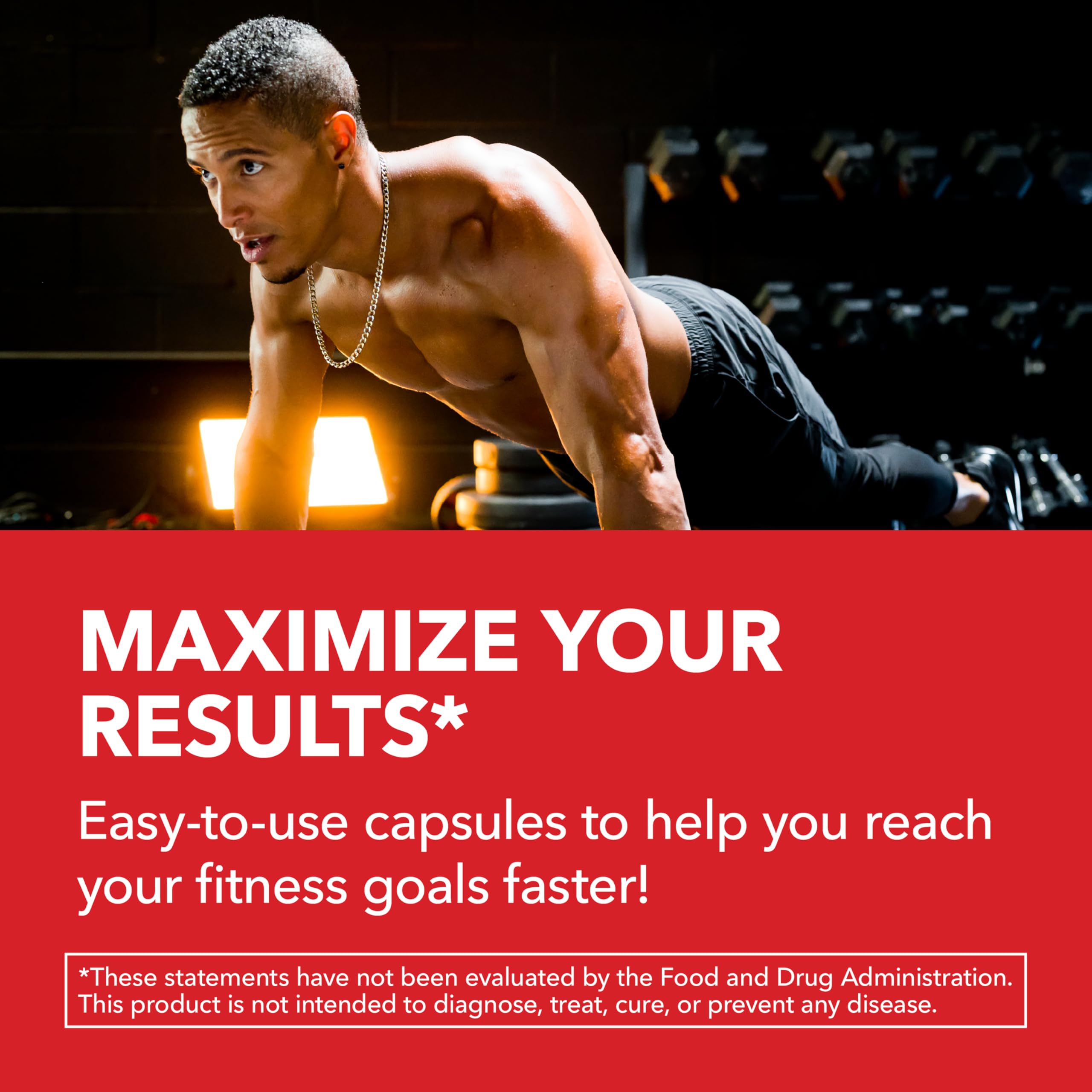HAVASU NUTRITION L-Arginine Capsules 1800mg on a wooden table