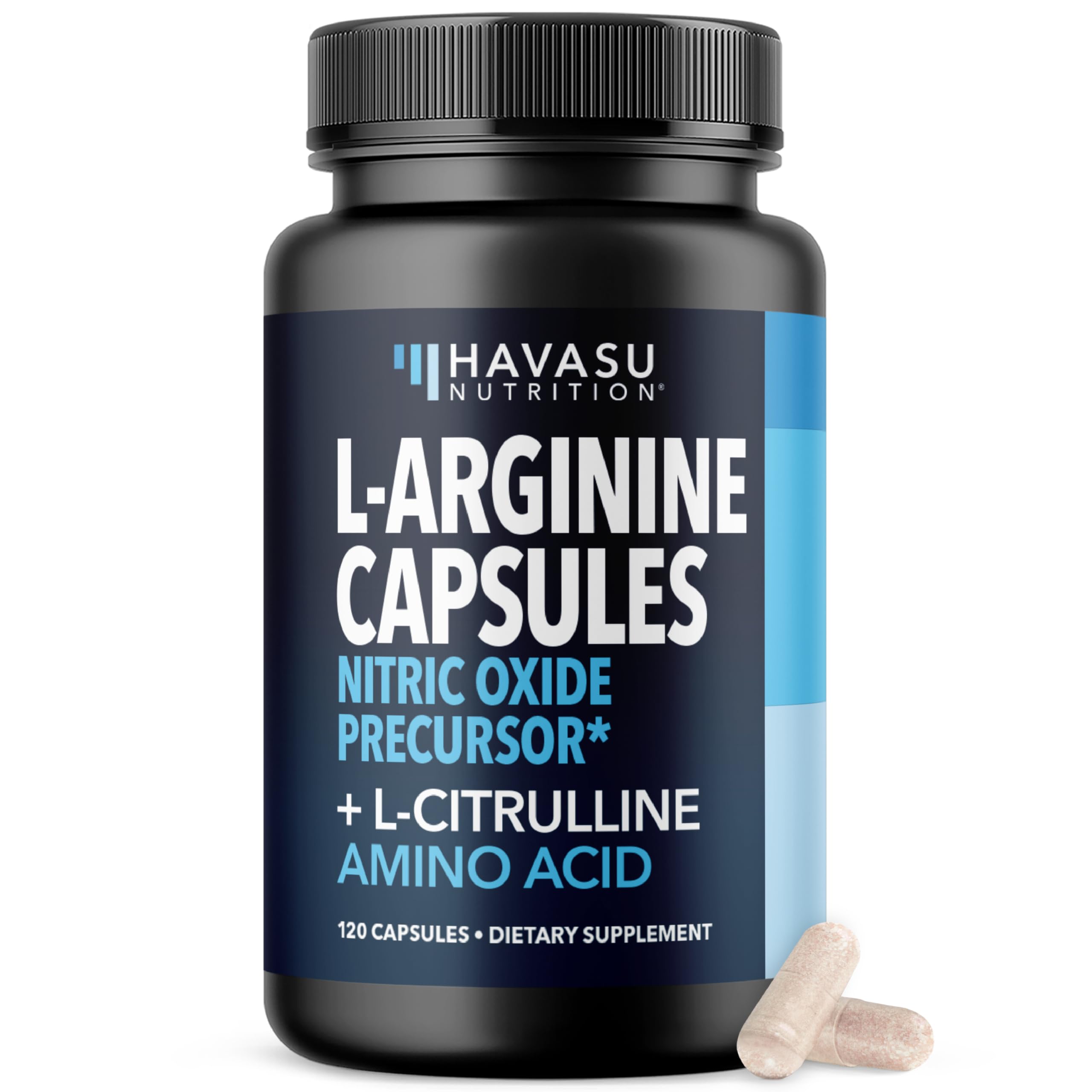 HAVASU NUTRITION L-Arginine L-Citrulline Complex 1200mg front view