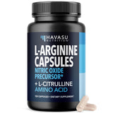 HAVASU NUTRITION L-Arginine L-Citrulline Complex 1200mg front view