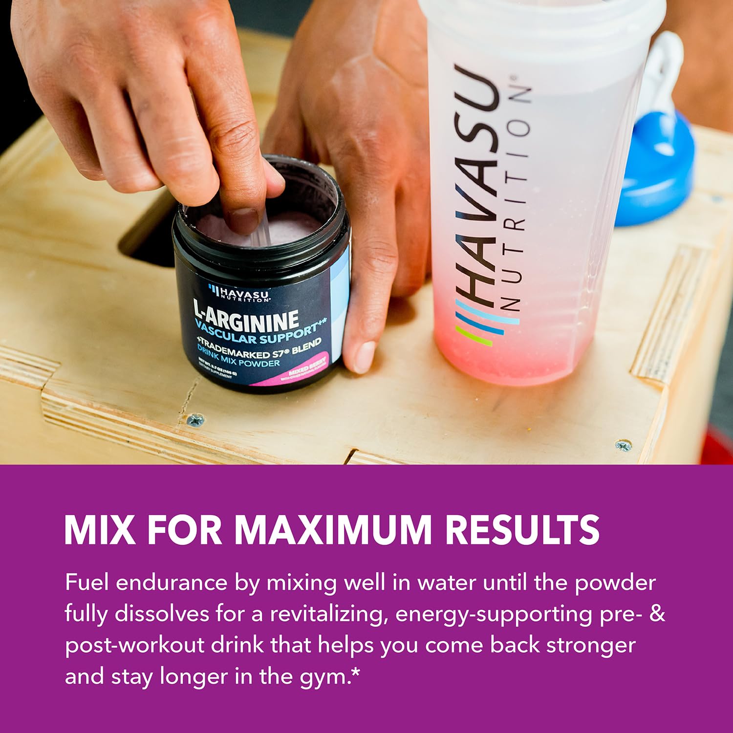 HAVASU NUTRITION L-Arginine Powder nutritional information