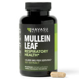 HAVASU NUTRITION Mullein Leaf Capsules 500mg front view