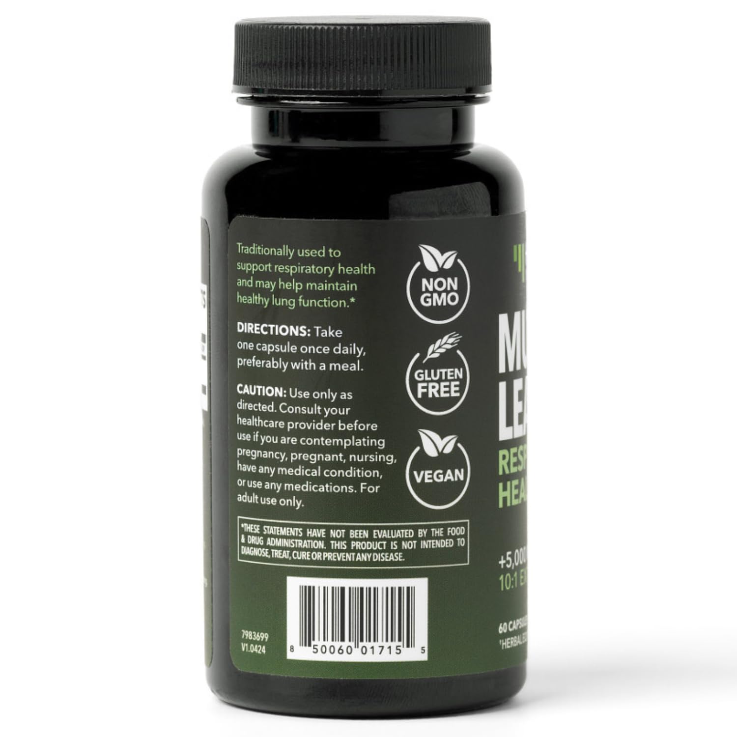 HAVASU NUTRITION Mullein Leaf Capsules with packaging