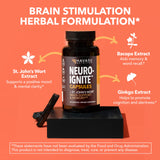 HAVASU NUTRITION NeuroIGNITE Bacopa Monnieri capsules on a table