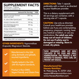 HAVASU NUTRITION NeuroIGNITE Bacopa Monnieri capsules side view