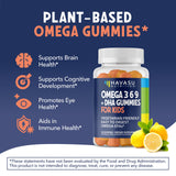 HAVASU NUTRITION Omega 3-6-9 DHA Gummies close-up of gummies