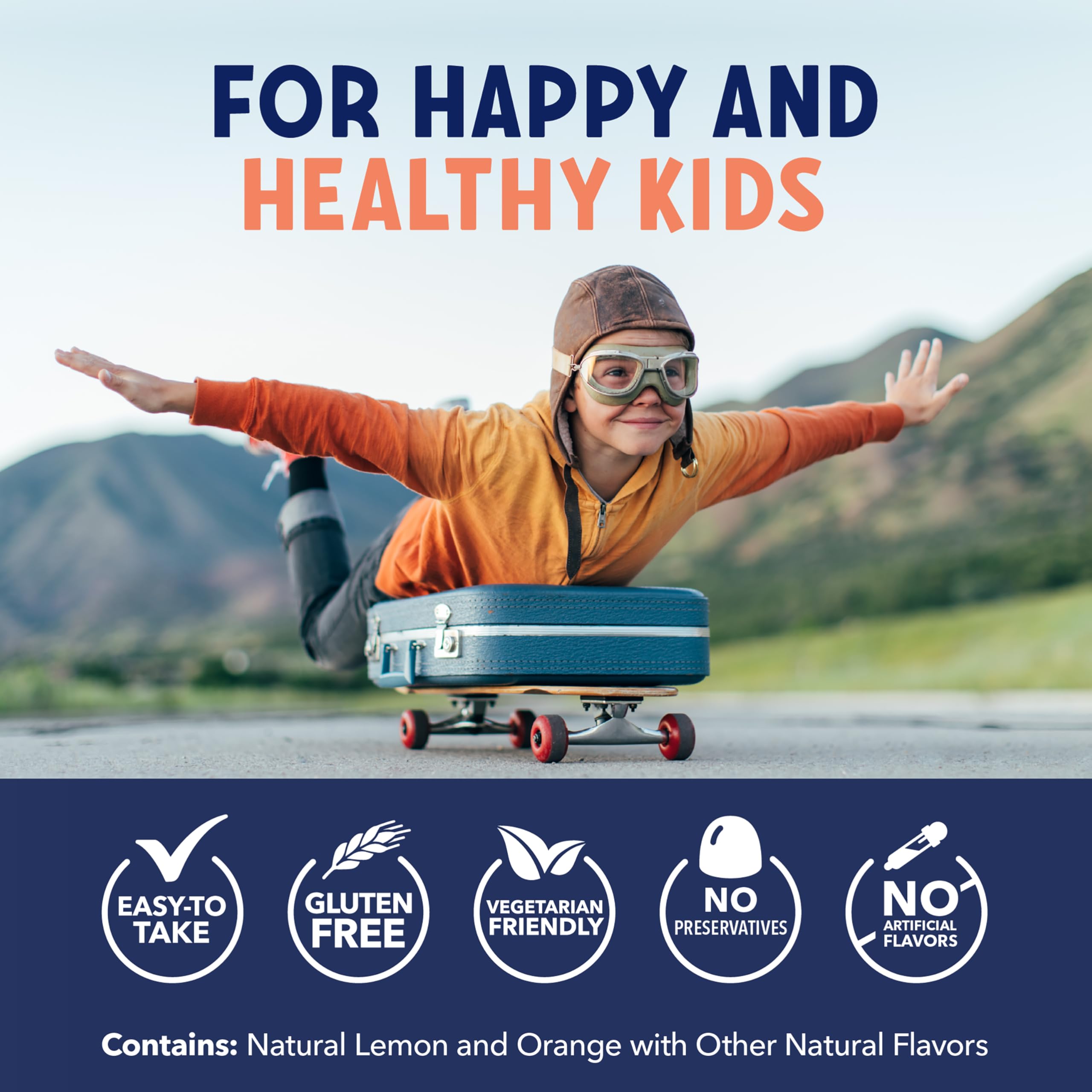 HAVASU NUTRITION Omega 3-6-9 DHA Gummies on a kitchen counter