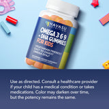 HAVASU NUTRITION Omega 3-6-9 DHA Gummies orange flavour
