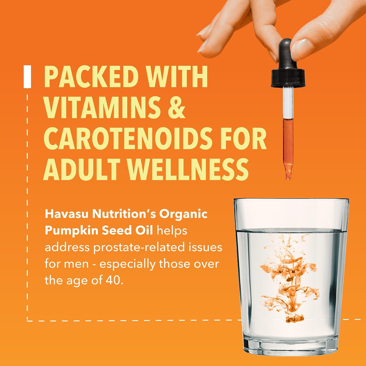 HAVASU NUTRITION Organic Pumpkin Seed Oil in a kitchen setting