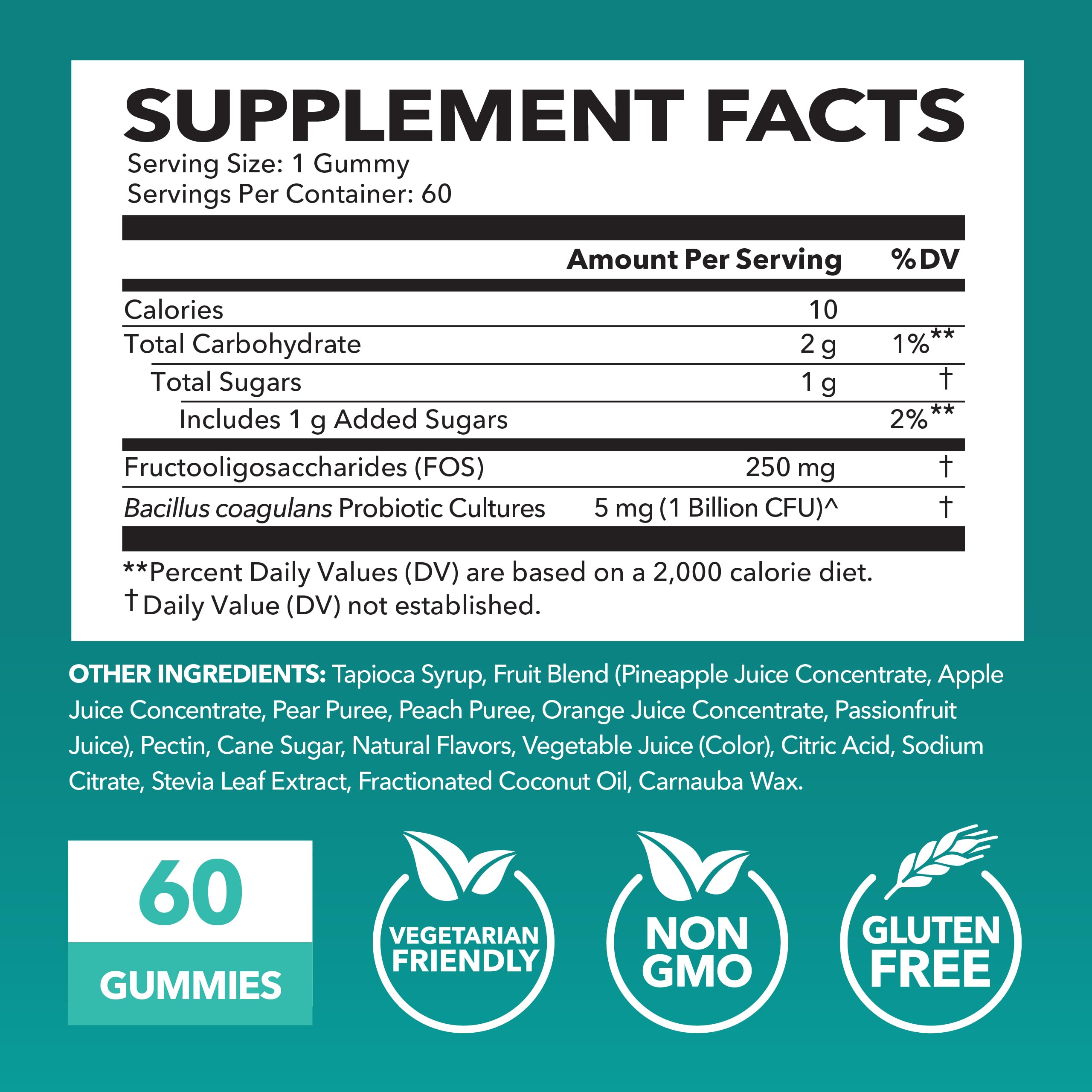 HAVASU NUTRITION Probiotic Gummies mixed berry flavour close-up