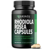 HAVASU NUTRITION Rhodiola Rosea Extract 375mg capsules front view