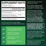 HAVASU NUTRITION Rhodiola Rosea Extract 375mg capsules side view