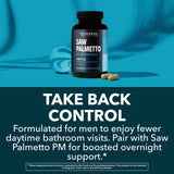 HAVASU NUTRITION Saw Palmetto bottle with ingredients list