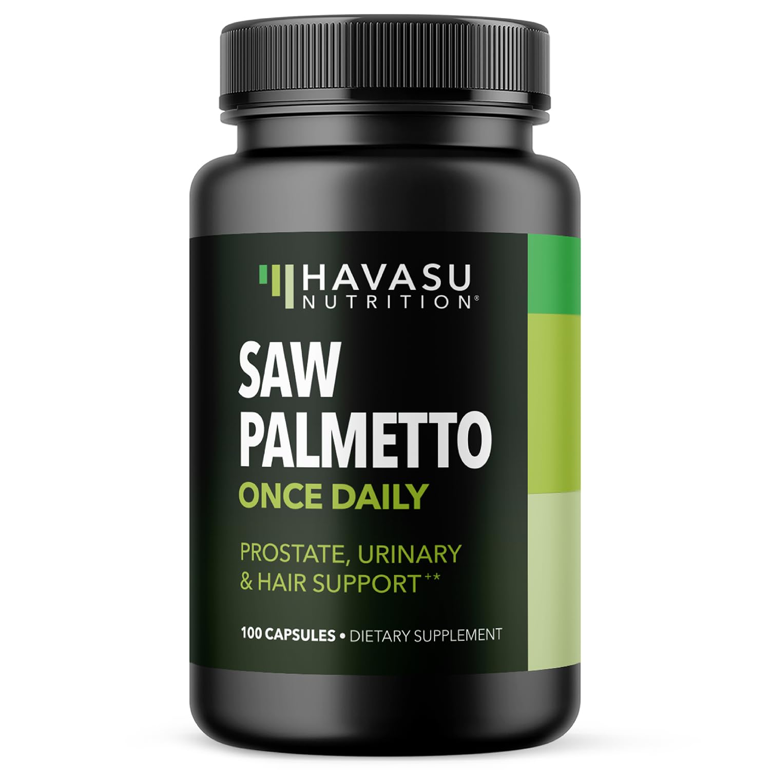 HAVASU NUTRITION Saw Palmetto Capsules 500mg front view