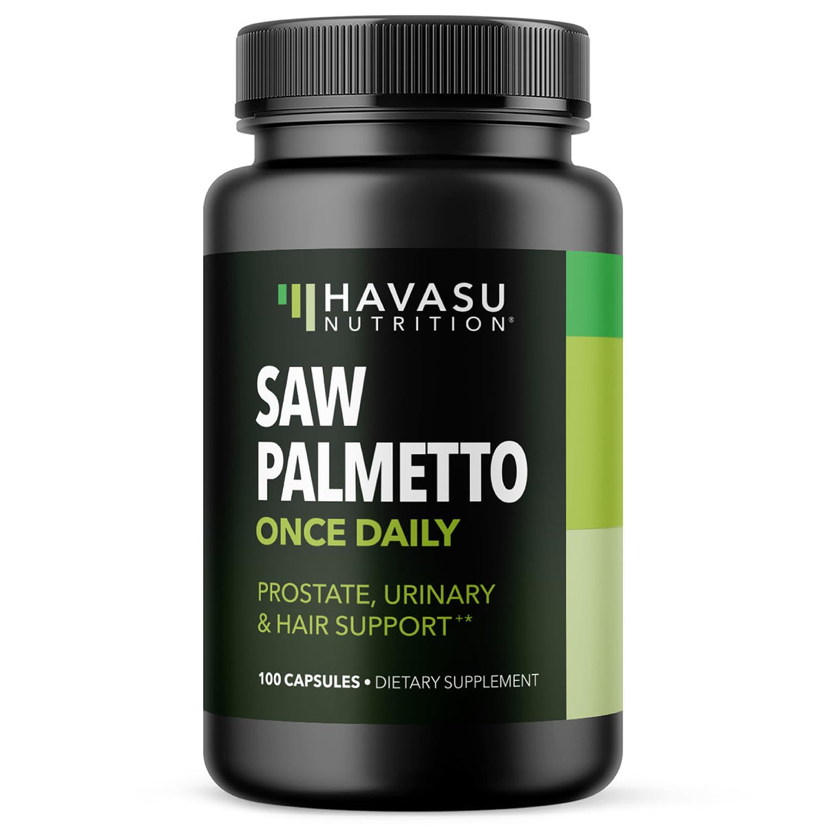 HAVASU NUTRITION Saw Palmetto Capsules 500mg front view