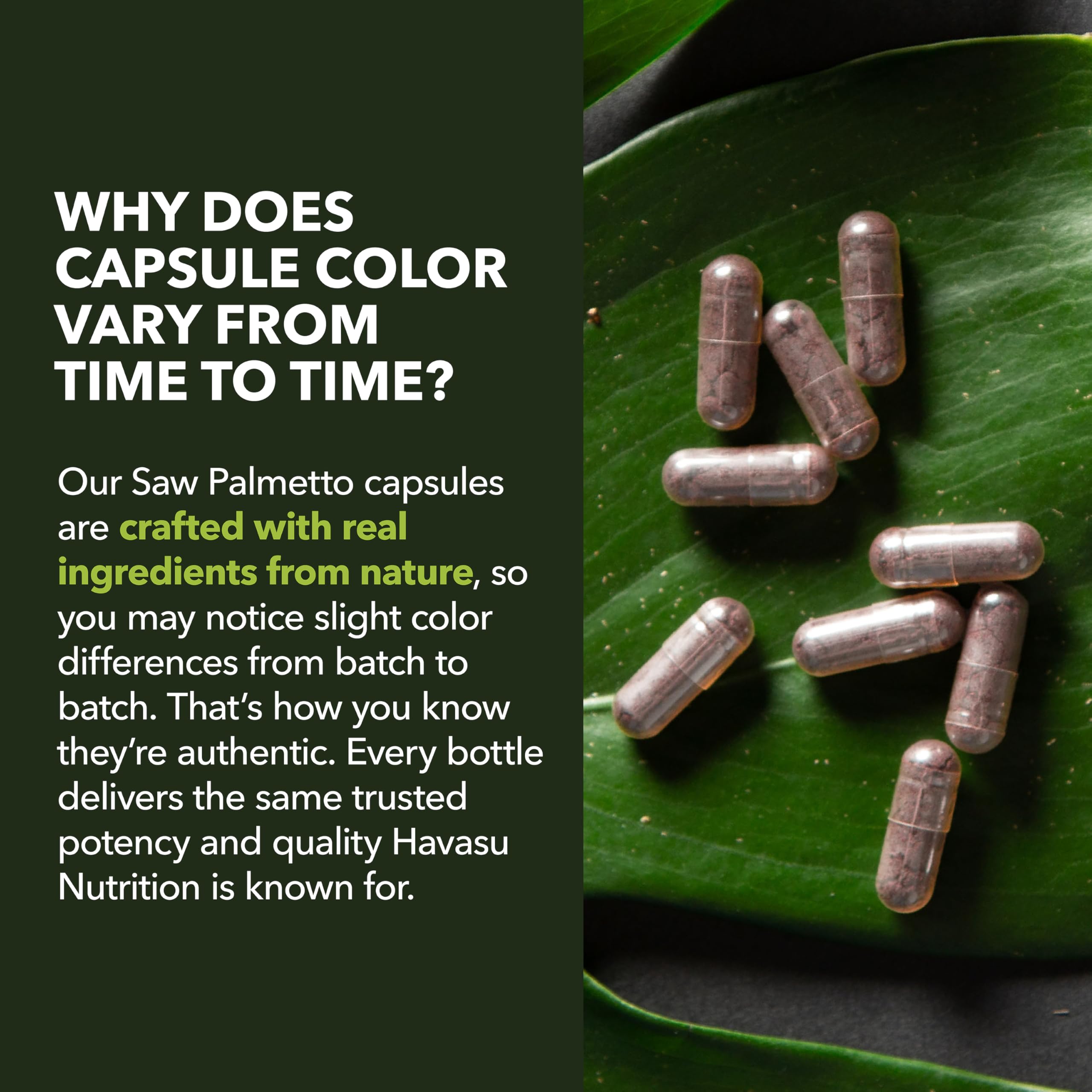 HAVASU NUTRITION Saw Palmetto Capsules packaging
