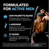 HAVASU NUTRITION Saw Palmetto & L-Arginine supplement ingredients list