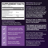 HAVASU NUTRITION Saw Palmetto PM Capsules back view