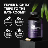 HAVASU NUTRITION Saw Palmetto PM Capsules on a kitchen counter