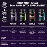 HAVASU NUTRITION Saw Palmetto PM Capsules opened with a few capsules visible