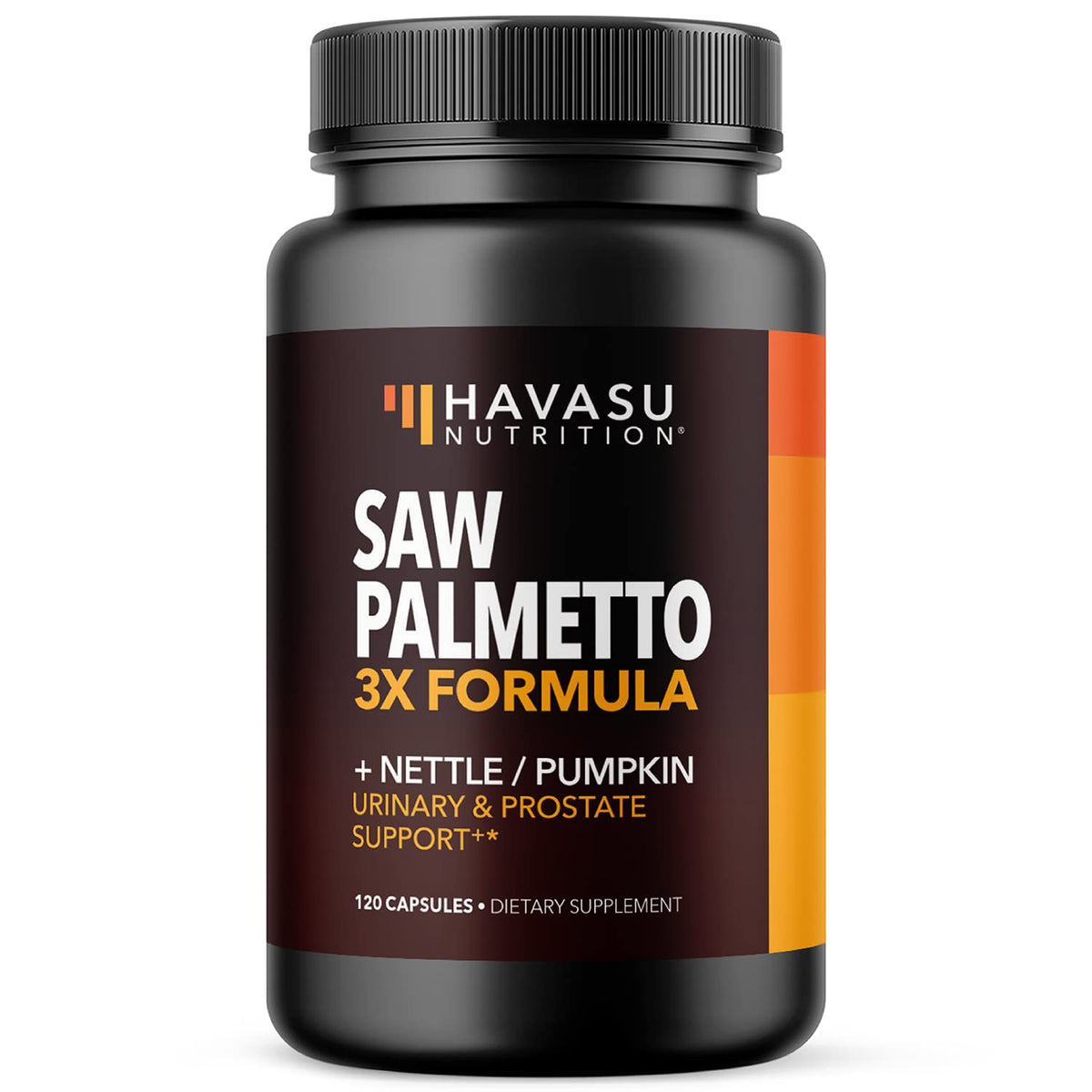 HAVASU NUTRITION Saw Palmetto Prostate Support capsules front view