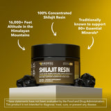 HAVASU NUTRITION Shilajit Resin texture close-up