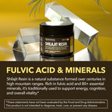HAVASU NUTRITION Shilajit Resin with cacao and nut butter