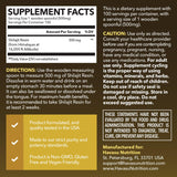 HAVASU NUTRITION Shilajit Resin wooden measuring spoon
