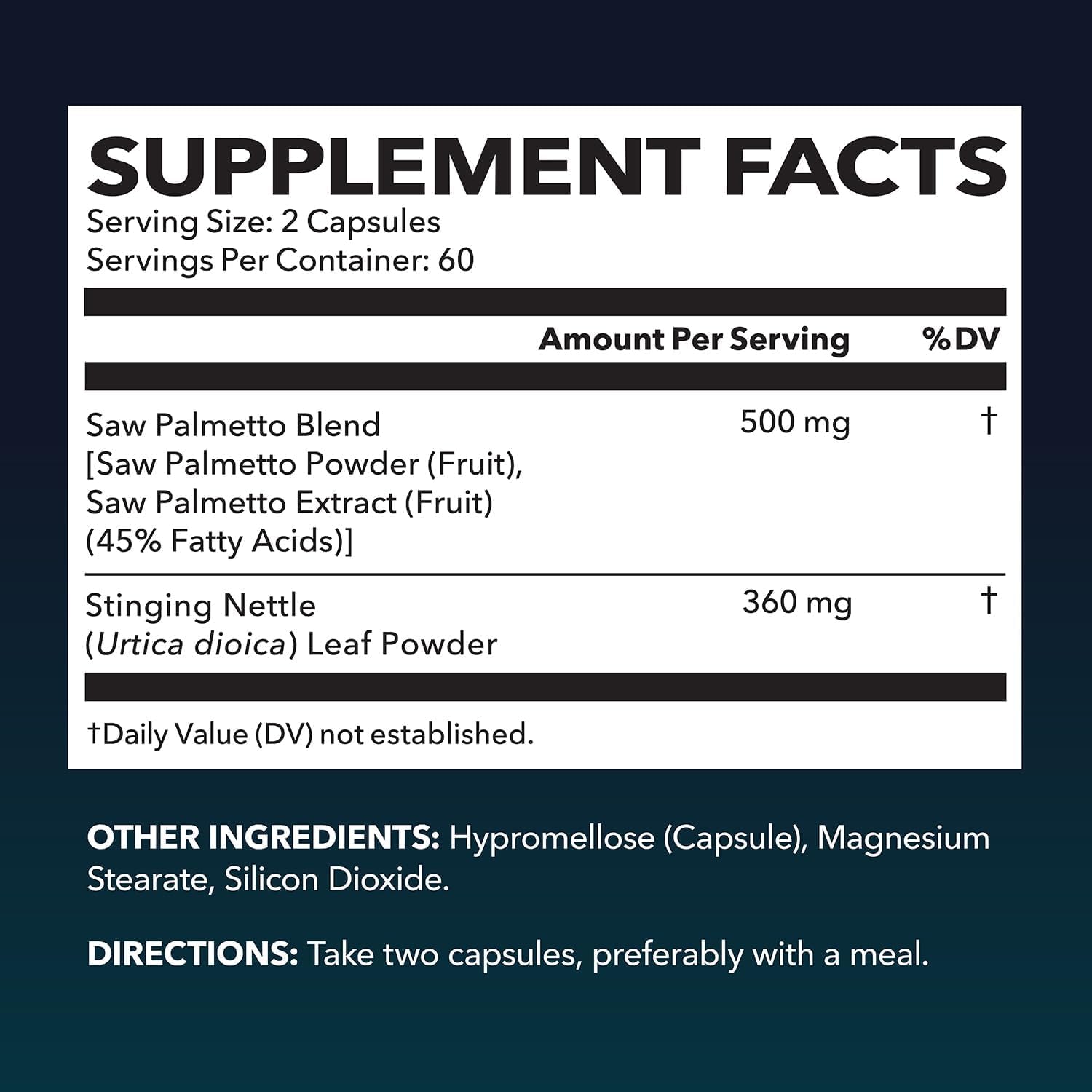 HAVASU NUTRITION supplement bottle side view