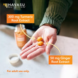 HAVASU NUTRITION Turmeric & Ginger Gummies ingredients list