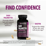 HAVASU NUTRITION Womens Saw Palmetto 1500mg + Biotin 5000mcg ingredients list