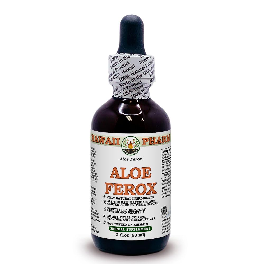 Hawaii Pharm Aloe Vera Glycerite 141g front view with label