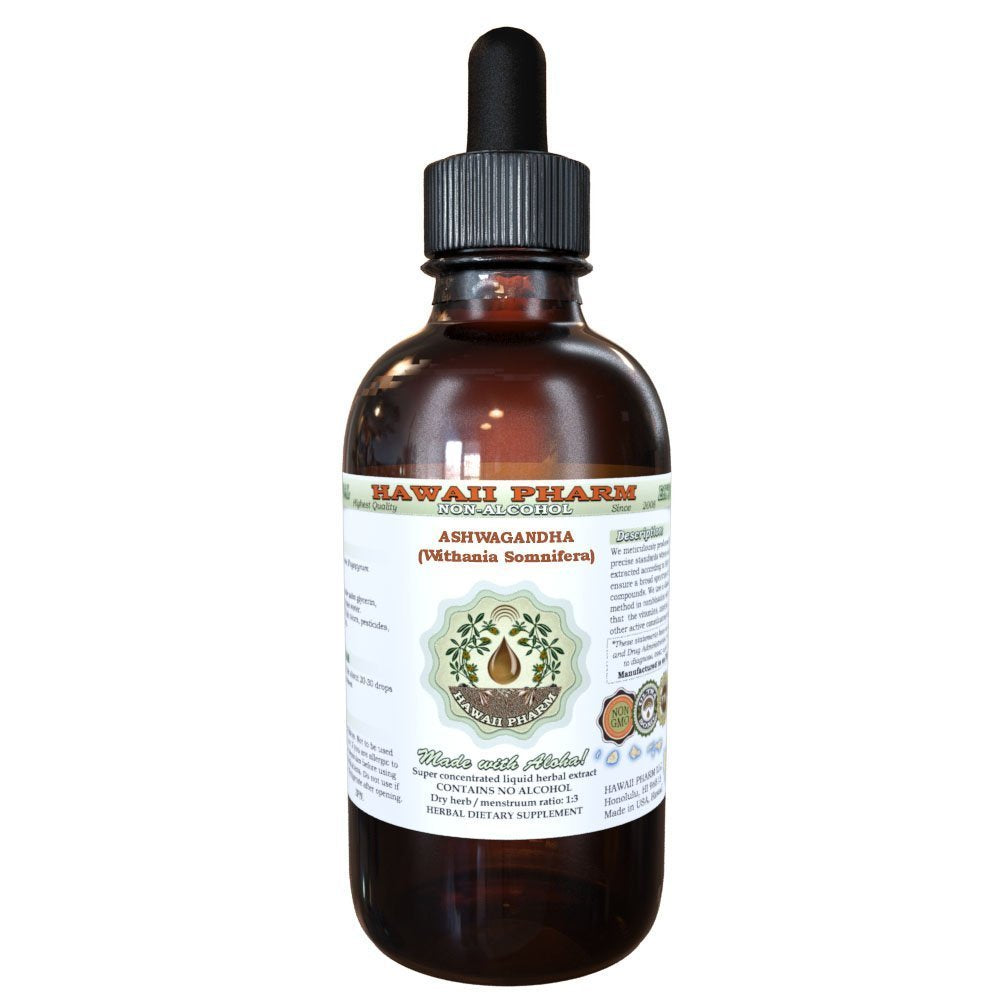 Hawaii Pharm Ashwagandha Liquid Extract 150g front view