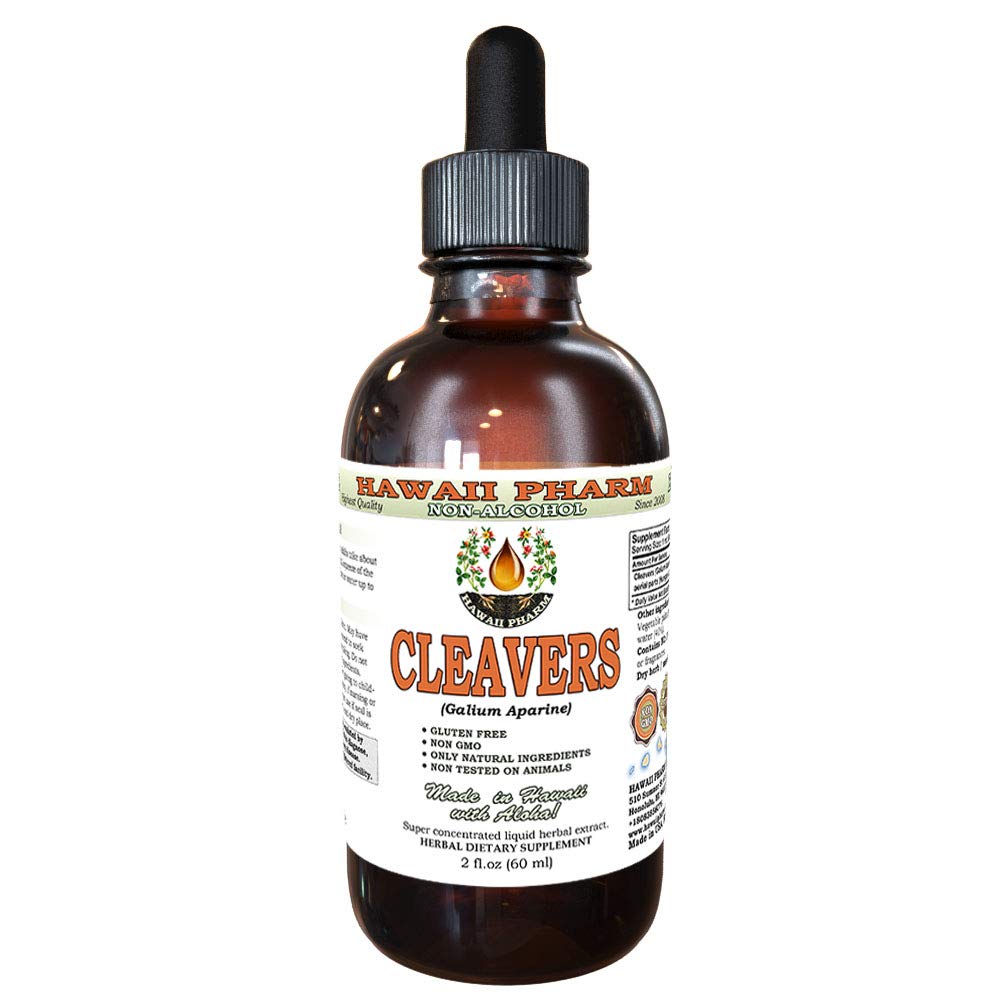 Hawaii Pharm Cleavers Alcohol-FREE Extract 132g front view