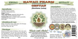 Hawaii Pharm Gentian Alcohol-FREE Liquid Extract side view with label