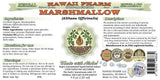 Hawaii Pharm Marshmallow Root Extract 141g back view with ingredients