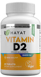 HAYAT Plant-Based Vitamin D2 32g front view with packaging