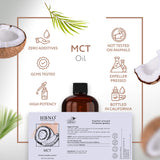 HBNO MCT Oil 508g lifestyle scene in kitchen