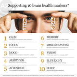 HCF A20 Nootropics Brain Support Multivitamin capsule close-up