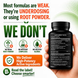 HCL HERBAL CODE LABS Ashwagandha & Boswellia Supplement side view