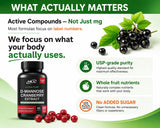 HCL HERBAL CODE LABS Cranberry D-Mannose Supplement ingredients list