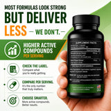 HCL HERBAL CODE LABS Extra Strength Boswellia Serrata 700mg capsules side view